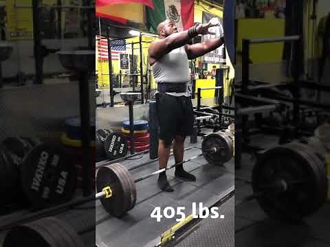 800 lbs. deadlift from Black Tom Cruise. Getting ready for Workout with Thor and Larrywheels