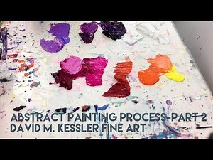 Abstract Painting Process-Part 2
