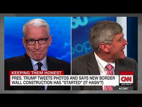 Anderson Cooper CAN'T Get Through To Stephen M00RE, "Don't You Get it? Trump's LYlNG About The WALL"