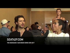 Hale Appleman, Summer Bishil THE MAGICIANS Interview Comic Con HD