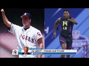 Former MLB Pitcher Jim Abbott Talks NFL Prospect Shaquem Griffin - 3/9/18