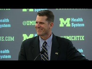 Jim Harbaugh Introductory Press Conference