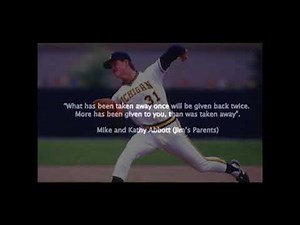 Jim Abbott: Turning Difficulty Into Opportunity