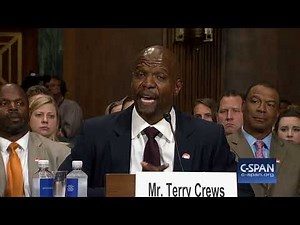Terry Crews complete opening statement (C-SPAN)