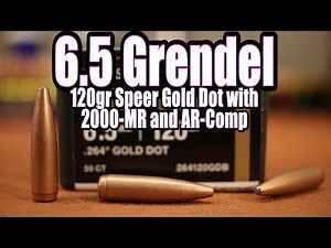 6.5 Grendel - 120gr Speer Gold Dot