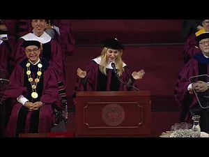 Aimee Mullins gives commencement speech at Northeastern University