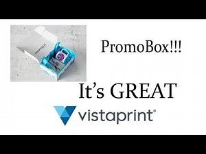 Unboxing and Reaction of my first Vistaprint Promobox | Business subscription box