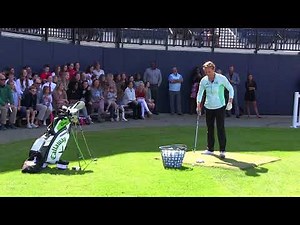 ANNIKA Sorenstam Clinic - Girls in the Game at Columbus State University