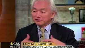 Dr Michio Kaku: Laser weather modification
