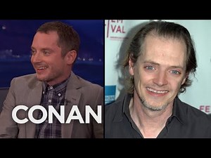 Elijah Wood Reacts To "Steve Buscemi With Elijah Wood’s Face" - CONAN on TBS