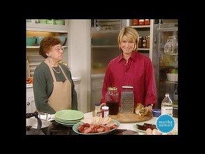 Kielbasa with Homemade Horseradish Sauce- Martha Stewart