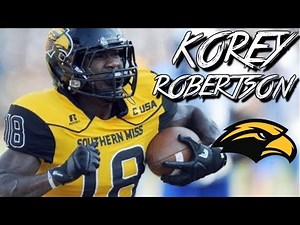 Korey Robertson || "NFL Draft Sleeper" ᴴᴰ || Official Southern Miss Highlights