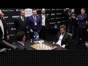 Woody Harrelson⁩ plays "a joke" at World Chess Championship