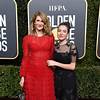 Laura Dern and Her 14-Year-Old Daughter Were Hands Down the Cutest Pair at the Golden Globes
