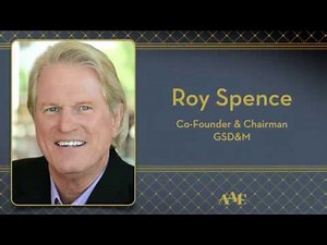 Roy Spence, 2016 American Advertising Hall of Fame Induction