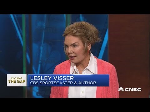 CBS sportscaster Lesley Visser on Les Moonves and succeeding in a male-dominated industry