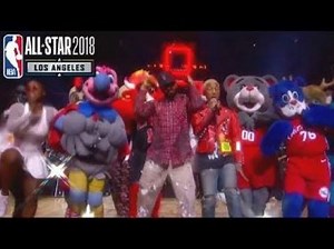 N.E.R.D 2018 NBA All-Star Halftime Performance | Pharrell & Migos!!!