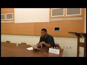 A Poetics of Politics? A talk by Terrance Hayes