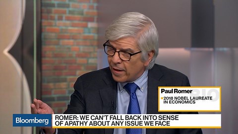 Nobel Winner Romer Says Fears of Another Crisis Stifle Investment