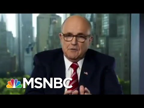 Rudy Giuliani, Cybersecurity Expert | All In | MSNBC