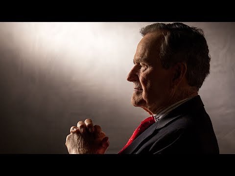 Presidents, others praise former President George H.W. Bush