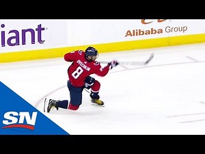 Alex Ovechkin Scores Two Power Play Goals From Nearly The Same Spot
