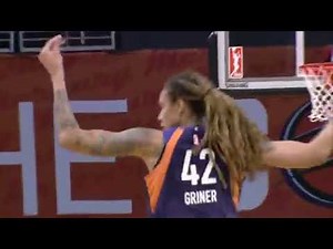 Brittney Griner Throws Down Dunk in Preseason Action