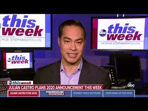 Julian Castro doesn't know why he should be Prez other than he thinks Trump is no good