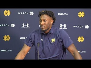 Josh Adams Press Conference - Temple