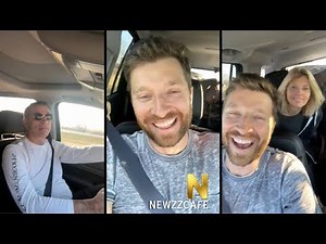 Brett Eldredge Road Trip With Parents For The Holidays On IG Live! 🚘