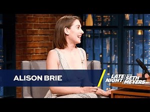 Alison Brie Snagged Her GLOW Role by Freestyling about Lady Parts