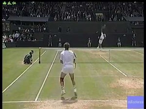 Andre Agassi vs John McEnroe 1992 Wimbledon SF Highlights