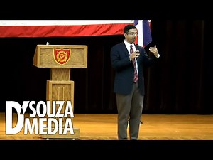 NEW: D'Souza addresses massive crowd at Marine Military Academy in Texas