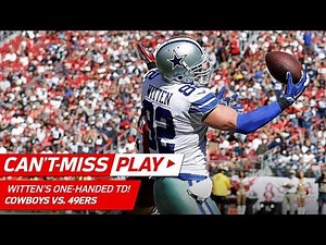 Jason Witten Makes this One-Handed TD Grab Look Easy! | Can't-Miss Play | NFL Wk 7 Highlights