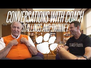 Coaches in Offices Having Conversations: Gene Stallings & Dabo Swinney