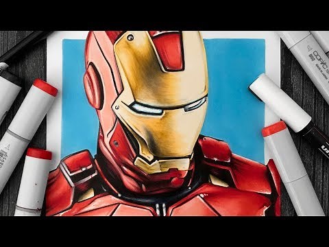 Drawing Iron Man - Mark VI