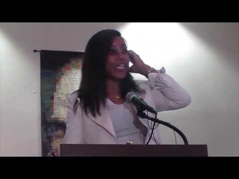 Ilyasah Shabazz visits the Malcolm X Library