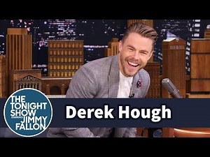 Derek Hough Tries to Dance Off Beat