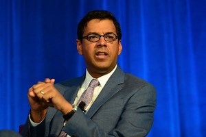 It's Dr. Atul Gawande's first day on the job as CEO of health care venture