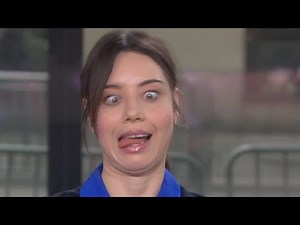 Aubrey Plaza Being Weird