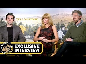 Wes Bentley, Kelly Reilly & Dave Annabelle YELLOWSTONE Interview! (JoBlo.com Exclusive)