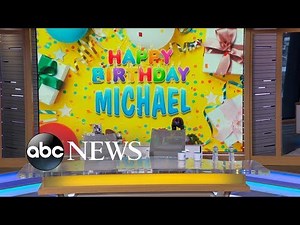 Sara Haines surprises Michael Strahan with an emotional birthday tribute