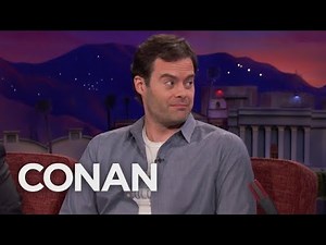 Bill Hader Can't Put On Muscle - CONAN on TBS