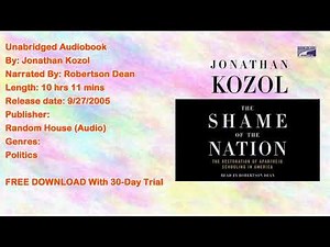 Shame of the Nation Audiobook by Jonathan Kozol