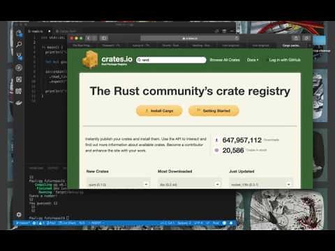 Getting started with Rust