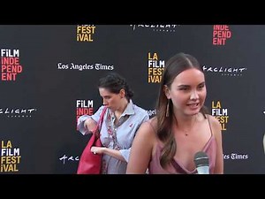 Liana Liberato Interview at the LA Film Festival Premiere for 'Banana Split'