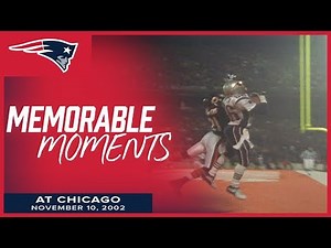 Tom Brady finds David Patten to complete Patriots comeback vs. Chicago in 2002