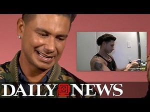 'Jersey Shore''s DJ Pauly D watches old video of himself doing his hair