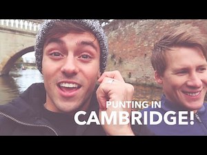 Tom and Lance Go Punting In Cambridge! I Tom Daley