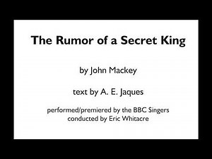 The Rumor of a Secret King - by John Mackey